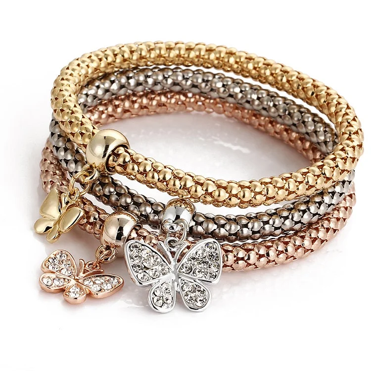 Three-Color Set Of Bracelets socialshop