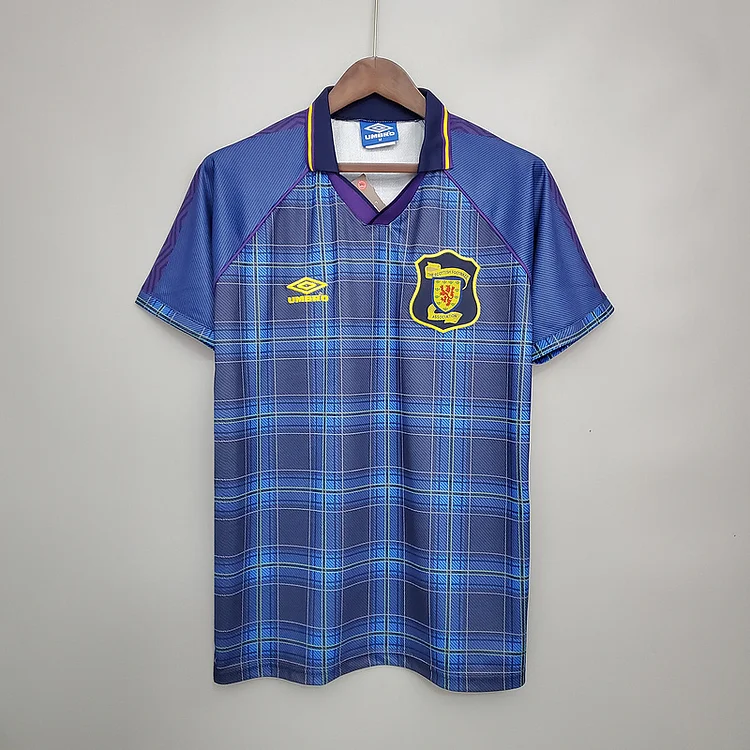 Retro Scotland 1994-96 home   Football jersey retro