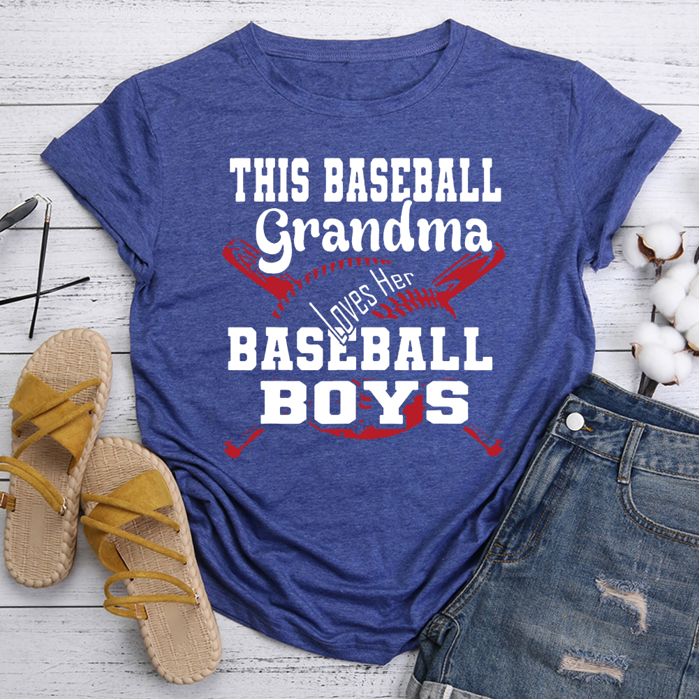 This Baseball Grandma T-shirt Tee -01201-Guru-buzz