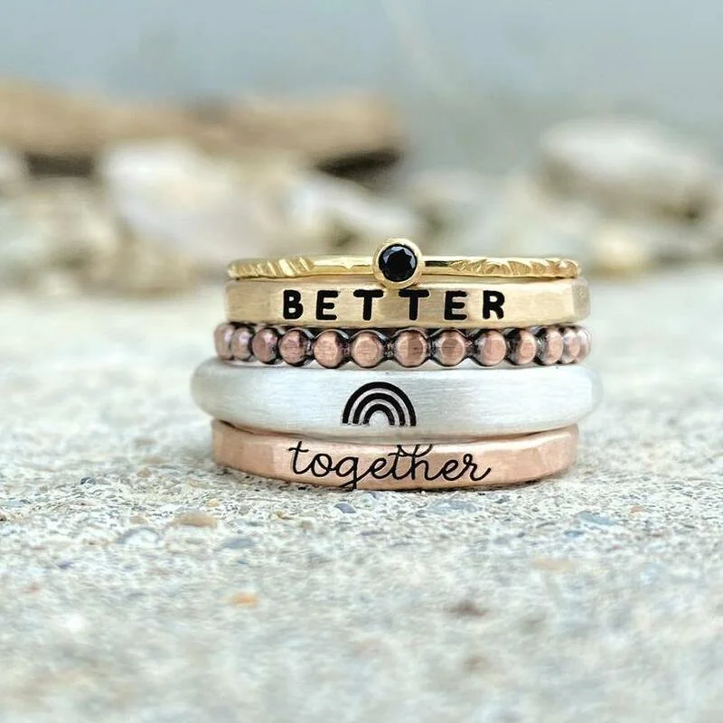 Better Together Ring Set