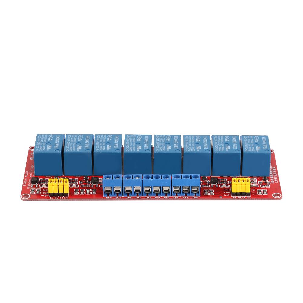 8 Channel DIY Relay Module w/Optocoupler Isolation High Low Level Trigger, 501 Original
8 Channel DIY Relay Module w/Optocoupler Isolation High Low Level Trigger, 501 Original