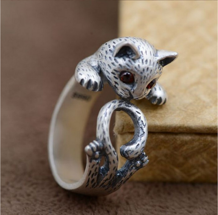 Cute Cat Animal Ring socialshop