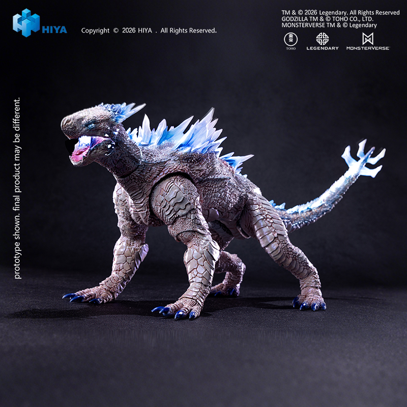HIYA-Exquisite Basic + Godzilla x Kong The New Empire Frost Bite Blast Shimo-Action Figure EBG0312-