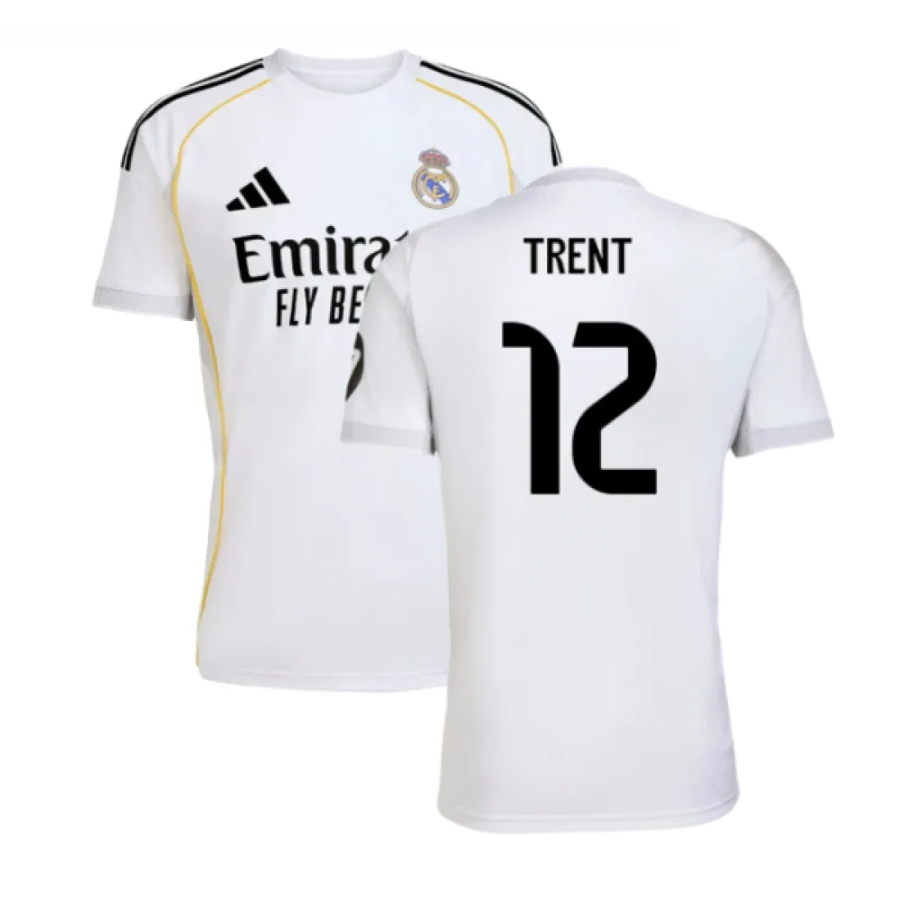 Real Madrid Trent Alexander-Arnold 12 Home Shirt 2025-2026