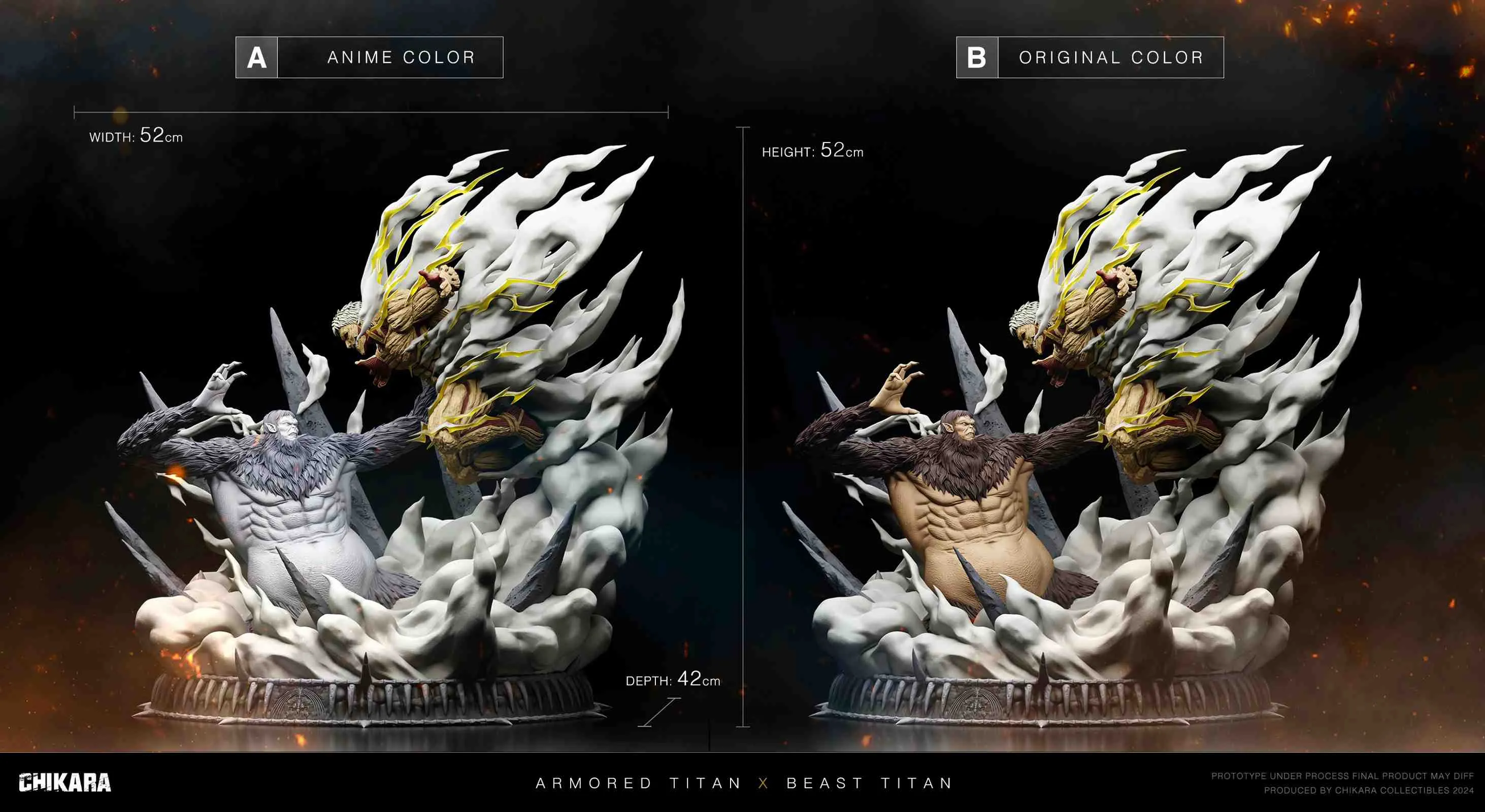 Assault - Attack On Titan Resin Statue - CHIKARA Studios