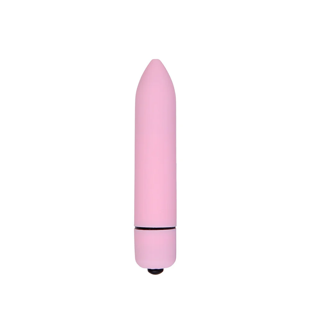 Mini Bullet 10 Frequency Vibration Tip Frosted Adult Sex Vibrator
