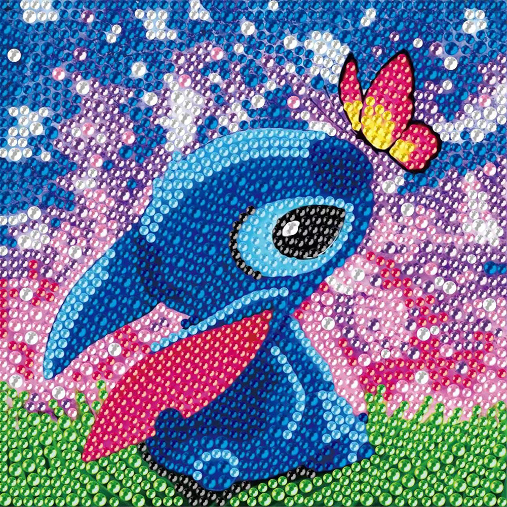 Diy 5d Diamond Painting New Arrives Cartoon Cross Stitch Lilo & Stitch  Diamond Embroidery Picture Anime Mosaic Kids Decor Gift 