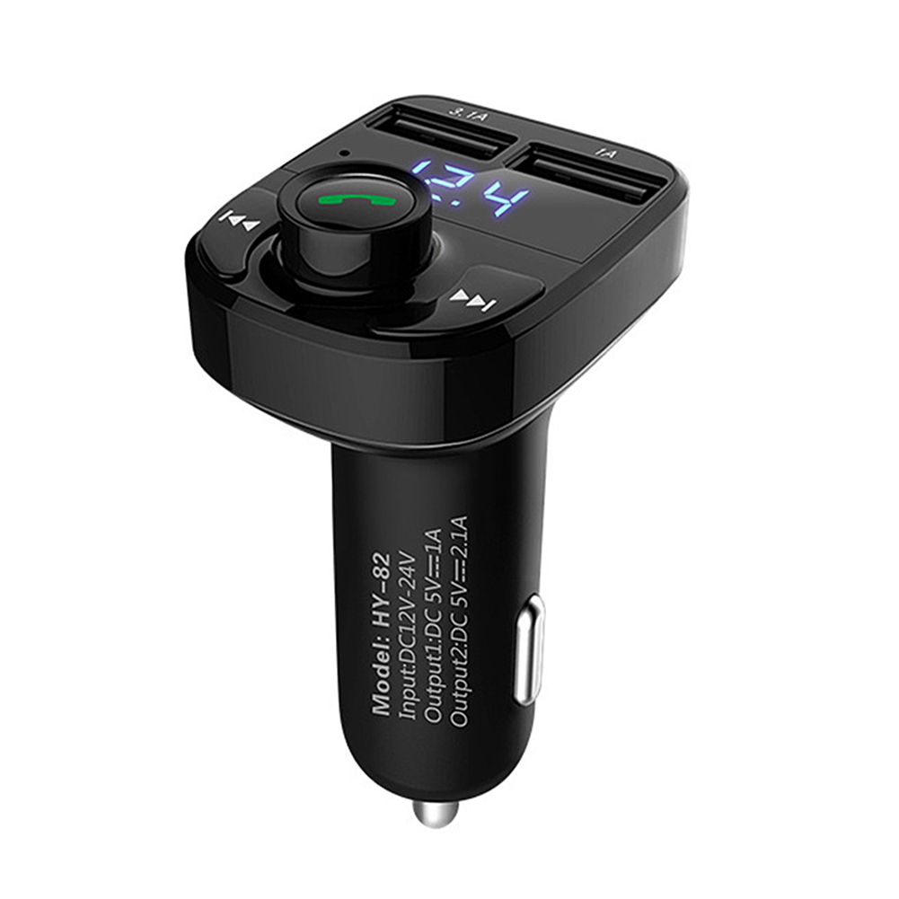 HY-82 Dual USB Car Bluetooth Hands-free MP3 Car Charger FM Transmitter, 501 Original
HY-82 Dual USB Car Bluetooth Hands-free MP3 Car Charger FM Transmitter, 501 Original