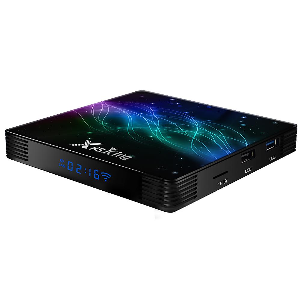 X88 King Smart Media Player for Android 9.0 Dual Band WiFi 4K Set Top Box, 501 Original
X88 King Smart Media Player for Android 9.0 Dual Band WiFi 4K Set Top Box, 501 Original