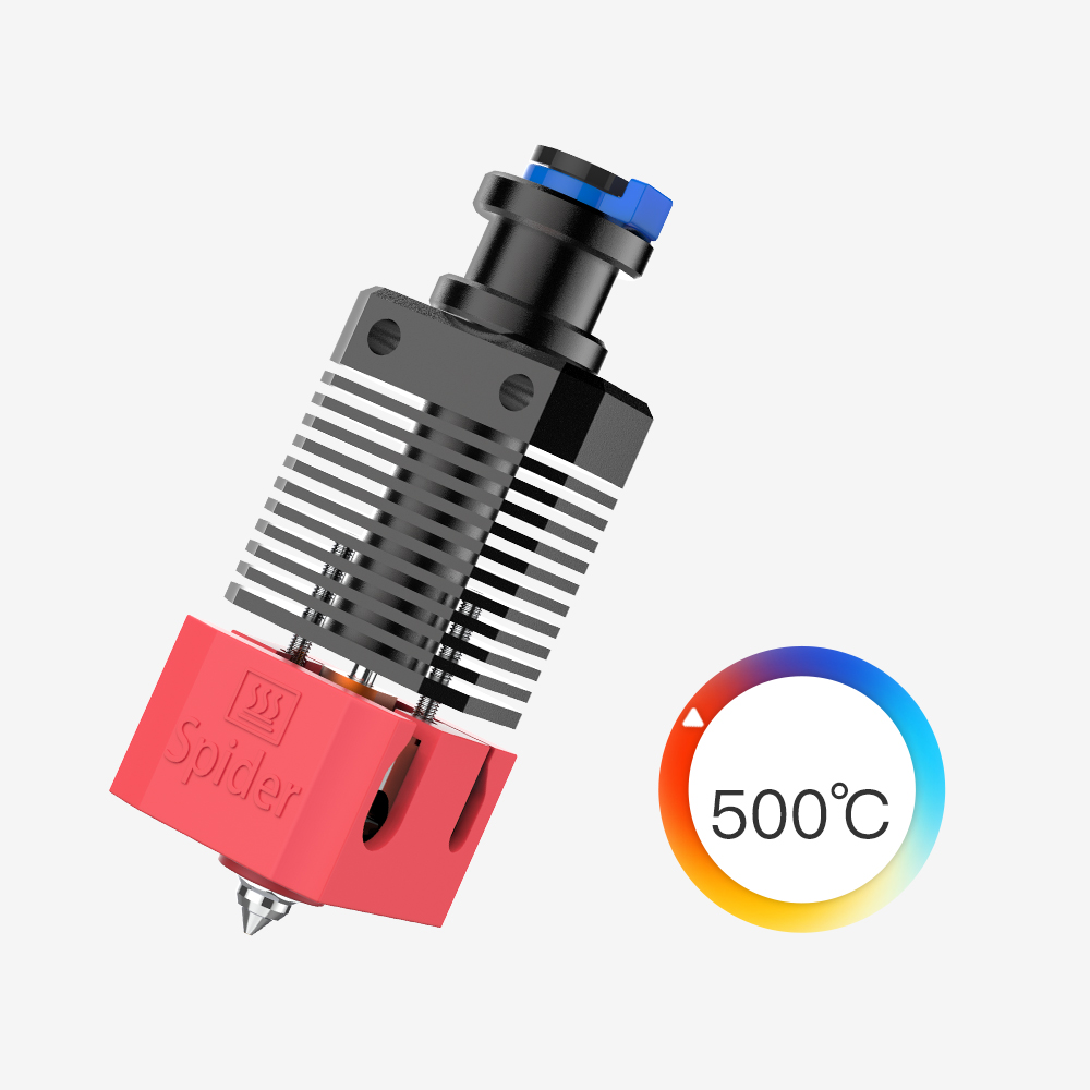 Creality Spider Hotend for 3D Printer - All Metal High Temperature High  Speed Fast Heating Extruder Nozzle Kit for Ender 3 Ender 3v2 Ender 5/6/7  CR-10