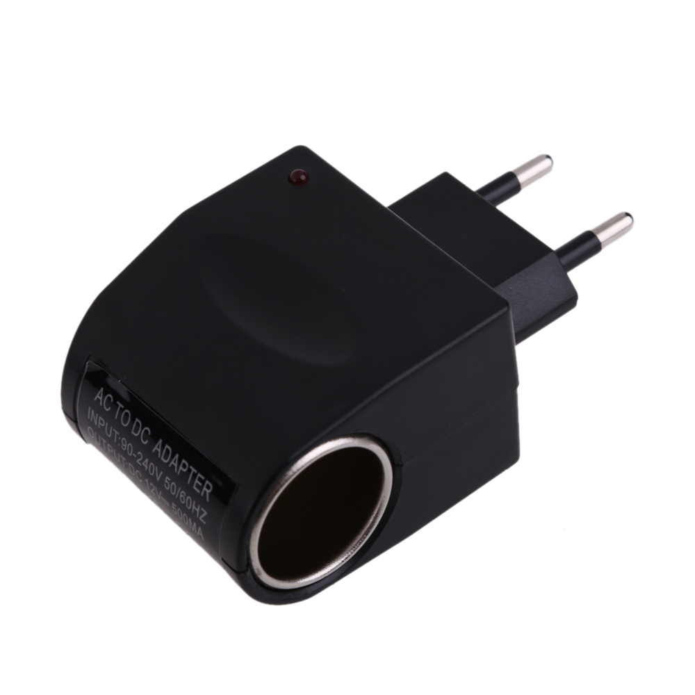 110V-220V Ac 12V Dc Eu Car Power Adapter Converter Cigarette Lighter Socket, Black, 501 Original
110V-220V Ac 12V Dc Eu Car Power Adapter Converter Cigarette Lighter Socket, Black, 501 Original
