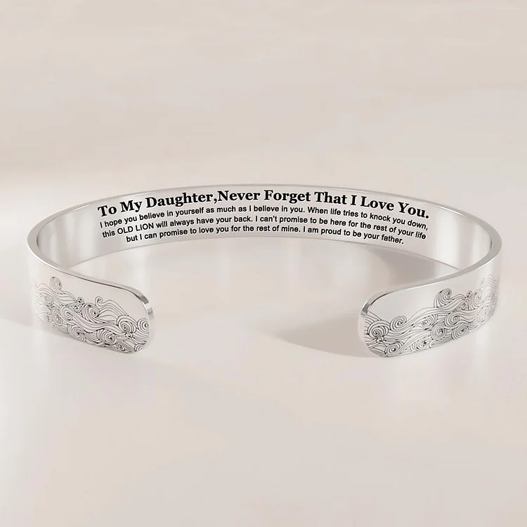 For Daughter - Happy New Year Wave Bracelet