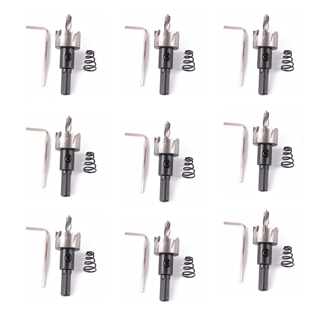 12- HSS Hole Saw Drill Bit for Metal Iron Alloy Drilling Hole Opener, 20mm, 501 Original
12- HSS Hole Saw Drill Bit for Metal Iron Alloy Drilling Hole Opener, 20mm, 501 Original