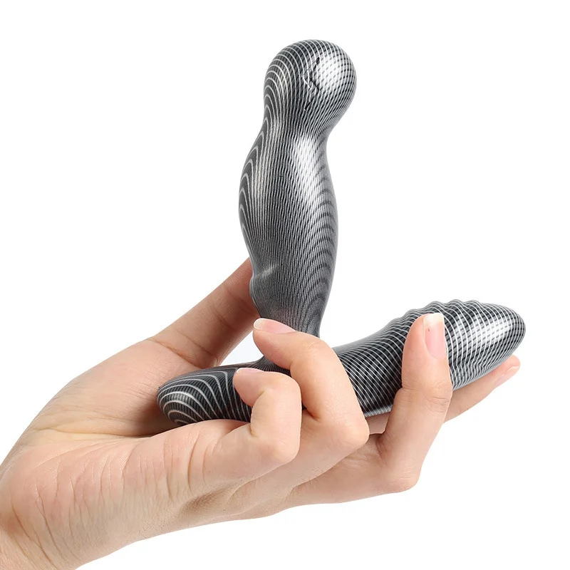 Wireless Remote Control Rotating Anal Vibrator Male Prostate Massager - Rose Toy