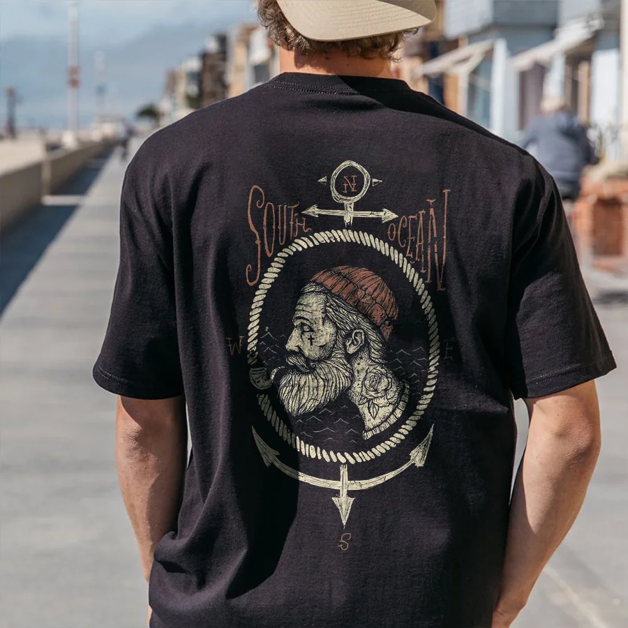 South Ocean Printed Men's T-shirt