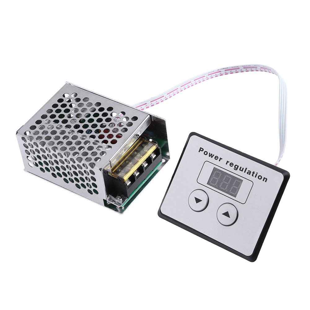 AC 220V 4000W SCR Thyristor Digital Control Electronic Voltage Regulator, 501 Original
AC 220V 4000W SCR Thyristor Digital Control Electronic Voltage Regulator, 501 Original