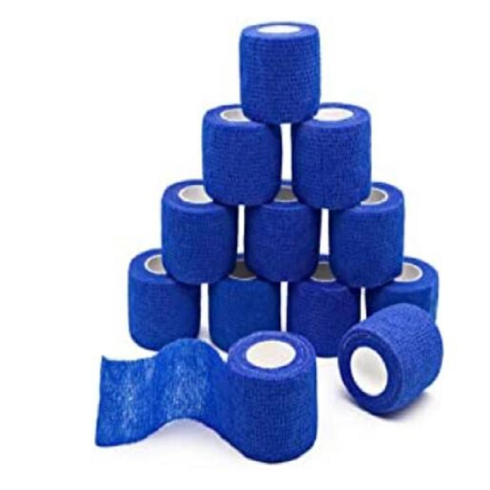 2pcs Medical Self-adhesive Bandage Non-woven Wrap Tape for Knee (Blue), 501 Original
2pcs Medical Self-adhesive Bandage Non-woven Wrap Tape for Knee (Blue), 501 Original