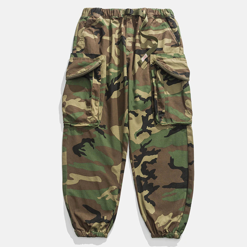 Casual Military Camo Tactical Large Pocket Jogger Pants