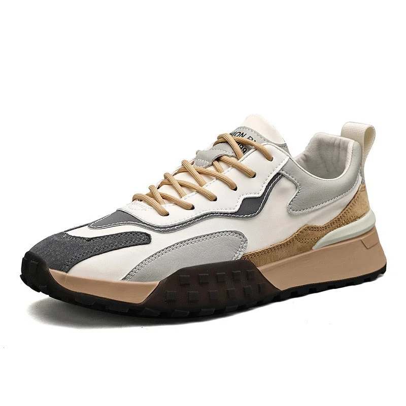 Aonga  Trend Casual Shoes for Men Designer Sneakers New Outdoor Walking Trainers Fashion Skateboard Footwear Zapatillas De Hombre