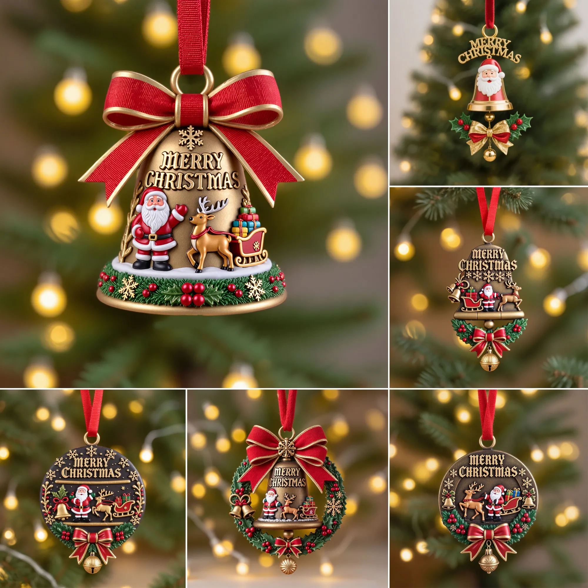 Christmas Bell Decoration Series