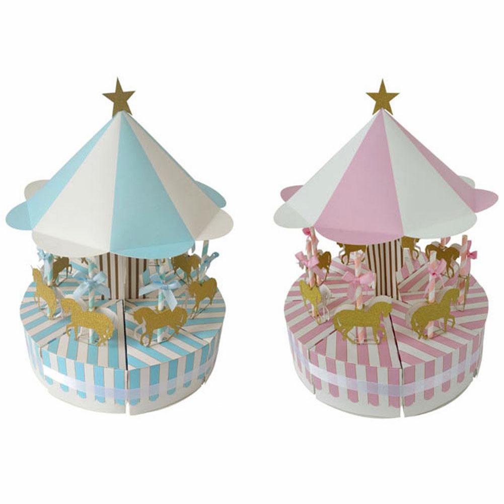 Romantic Carousel Candy Box Wedding Birthday Party Decoration Guest Gift, Blue, 501 Original
Romantic Carousel Candy Box Wedding Birthday Party Decoration Guest Gift, Blue, 501 Original