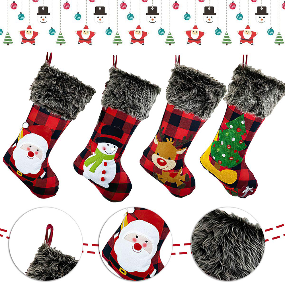4pcs Christmas Stockings Candy Gifts Bag Hanging Ornaments Decoration, 501 Original
4pcs Christmas Stockings Candy Gifts Bag Hanging Ornaments Decoration, 501 Original