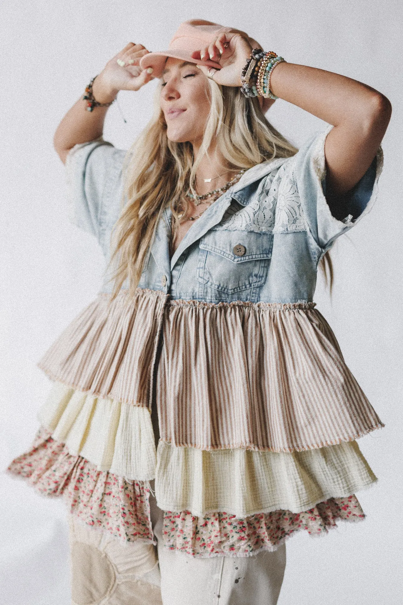 Dandelion Doll Top - Denim