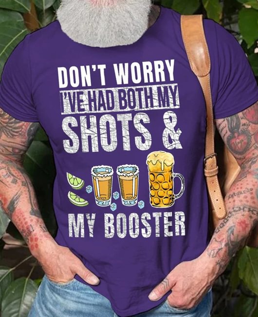 Casual Plain Calico Round Neck Short Sleeve T-Shirt