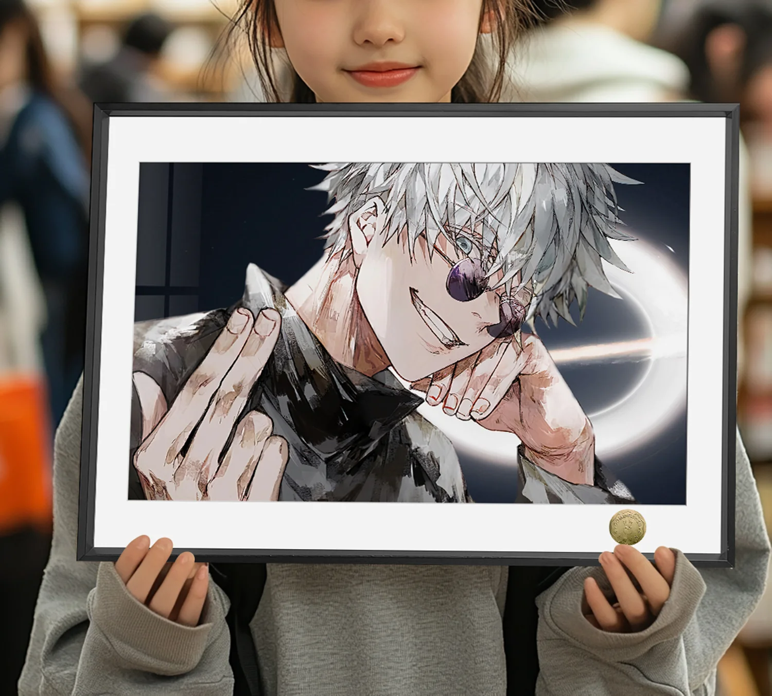 A3 & 4K Size Ikemen Satoru Gojo Decorative Painting - Jujutsu Kaisen ...
