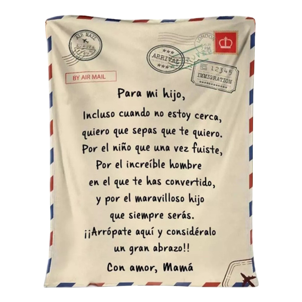 Spanish Languages Letter Mum to My Daughter Son Design Polar Fleece Blanket, Child, 501 Original
Spanish Languages Letter Mum to My Daughter Son Design Polar Fleece Blanket, Child, 501 Original