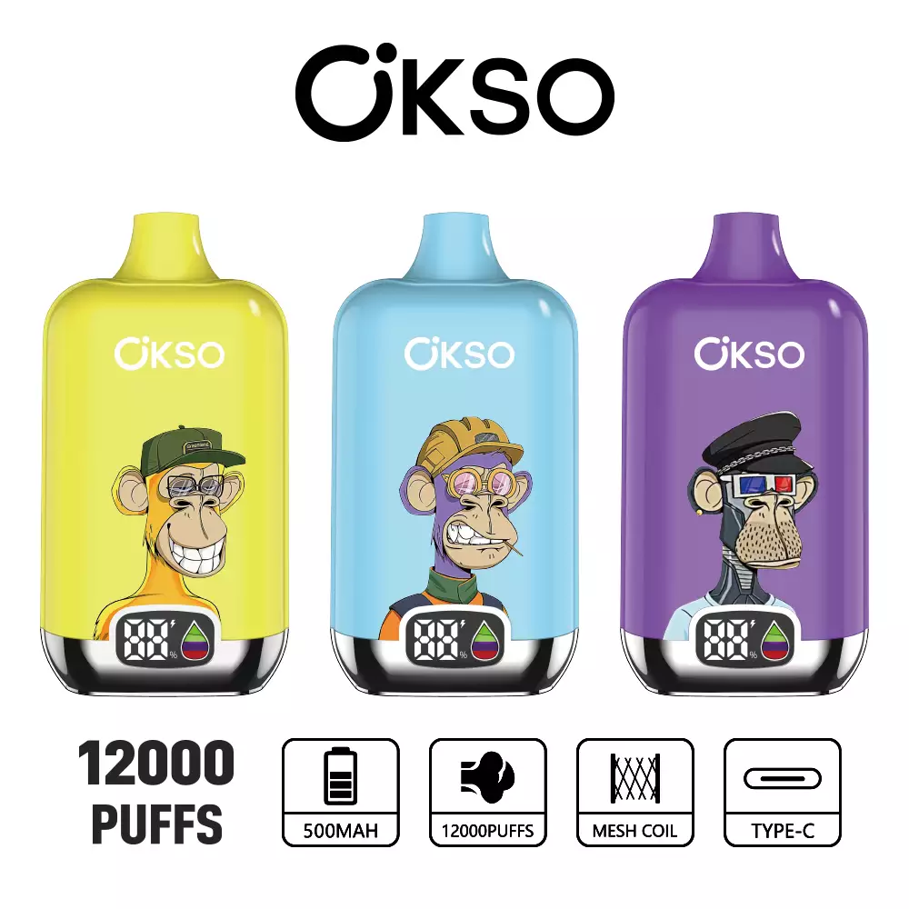 OKSO Digital 12000 Puffs 12K(50PCS)EU mysite fumotvapeshop
