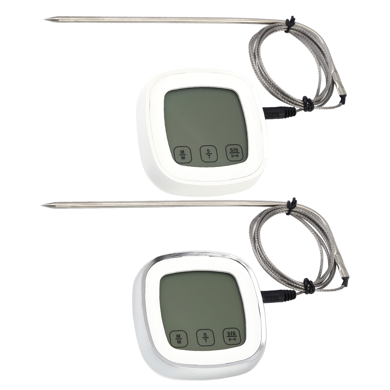 Kitchen Food Thermometer - Instant Read High Precision Sensitive Temp Kit, White silver mid-frame (normal probe), 501 Original
Kitchen Food Thermometer - Instant Read High Precision Sensitive Temp Kit, White silver mid-frame (normal probe), 501 Original