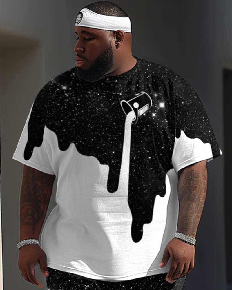 Street Vitality Paint Bucket Inverted Print Large Men's Set