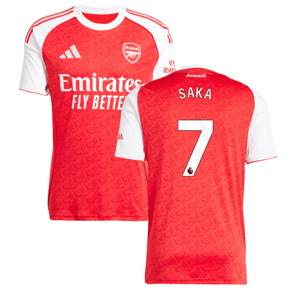 Maillot De Football Arsenal Extérieur 2020/2021 - #7 Bukayo Saka - Taille L - Nike - Occasion