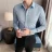 Gerryellis men fashion Men's Shirt Black for Office Dress Male Shirts Business Formal Cheap Brand Cool Korean Style Summer Xxl Button Up Casual Sale I