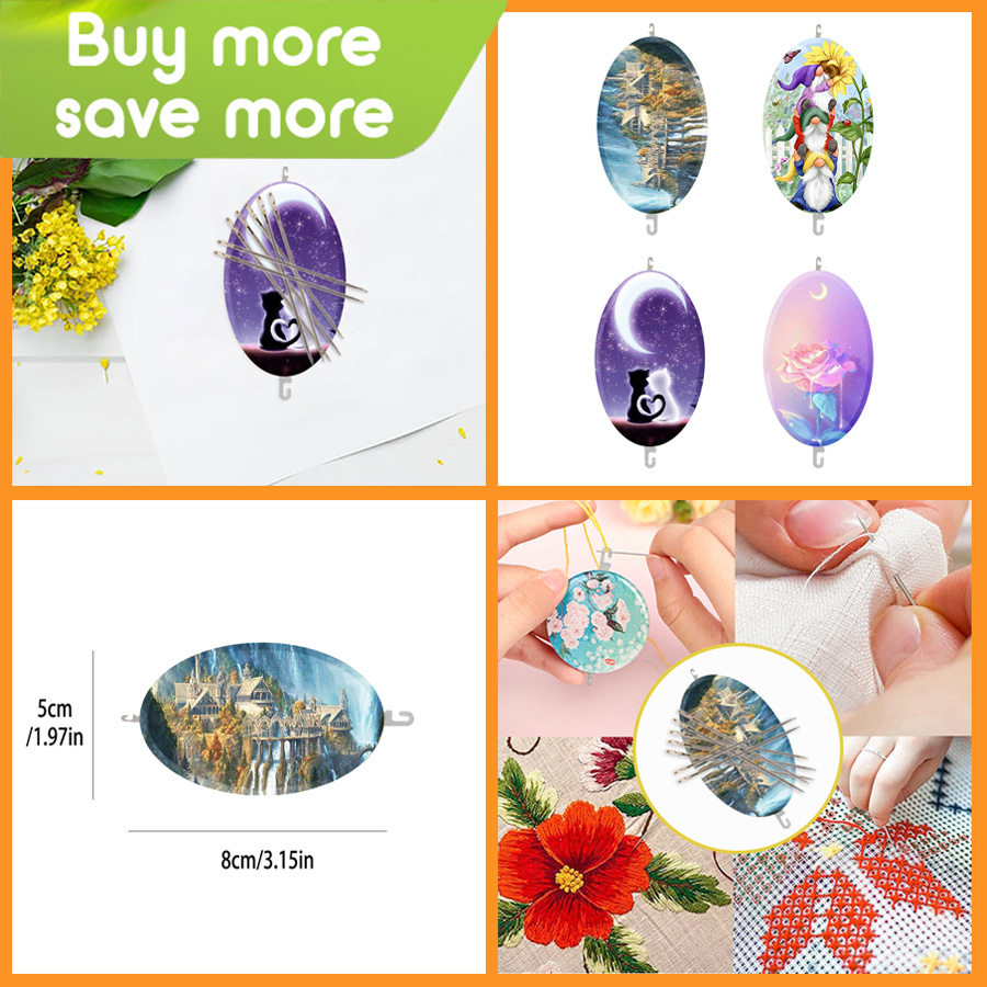 Cross Stitch NeedleThreading Home Hook Threader Accessories