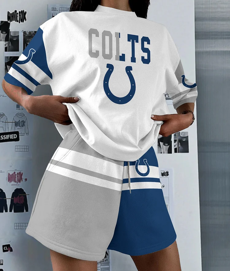 Indianapolis Colts  Limited Edition Top And Shorts Two-Piece Suits