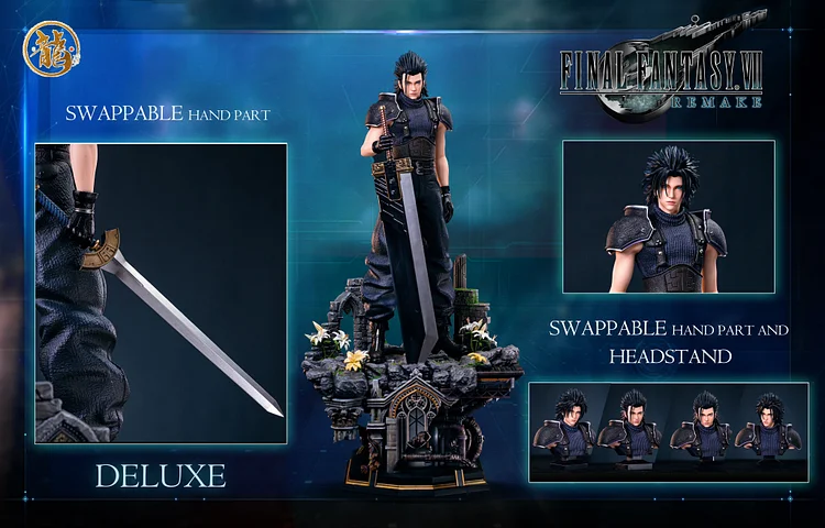 Pre-order Dragon Studio -1/6 Statue GK Final Fantasy VII Zack Fair [2 Variants]