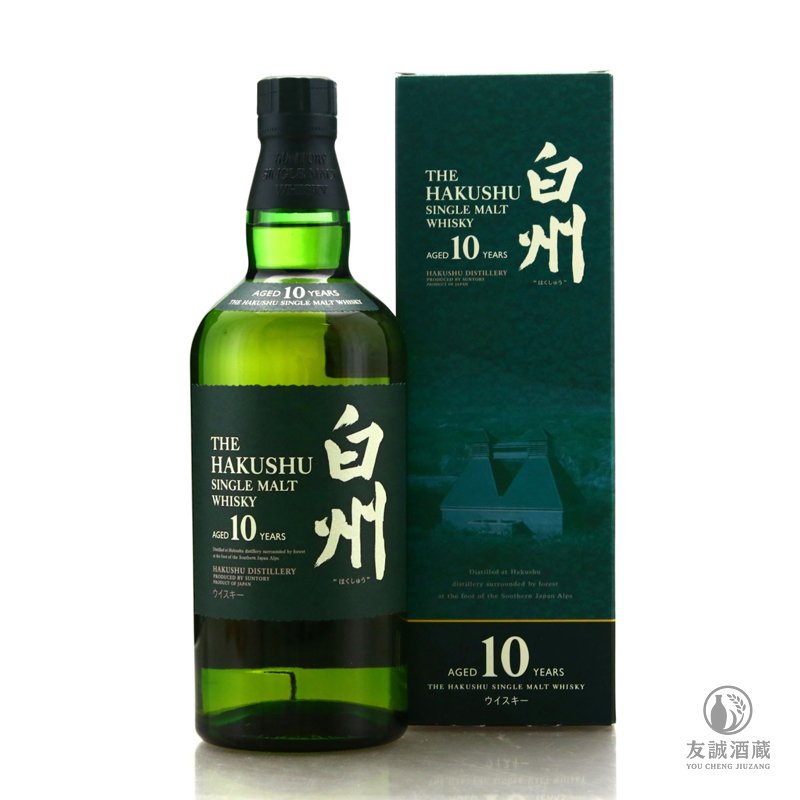 白州10年1本 サントリー シングルモルト ウイスキー 白州 10年 40