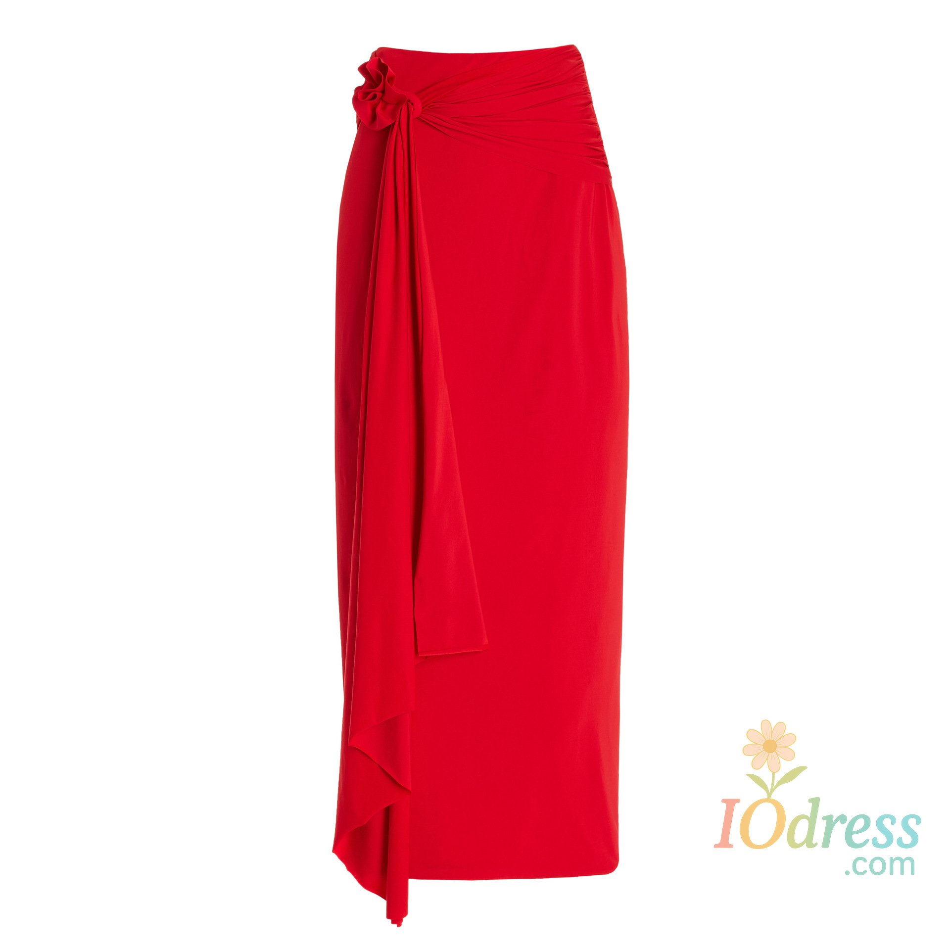 IO Dress One-Piece Swimsuit Set for Women, Single Shoulder, Three-Dimensional Flower, Honeymoon Vacation, Popular, 2024 New