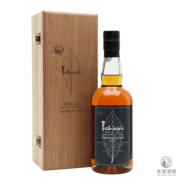秩父Ichiro's黑葉2019木盒限定版日本威士忌 友誠酒藏