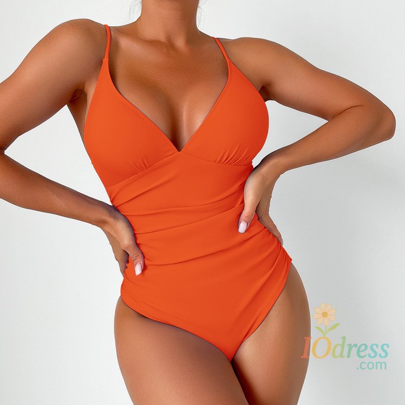 IO Dress Summer Blue Sexy One Piece Swimsuits Closed Women Swimwear Push Up Swimming Wear Body Bathing Suits Beachwear Pool Bather 2025