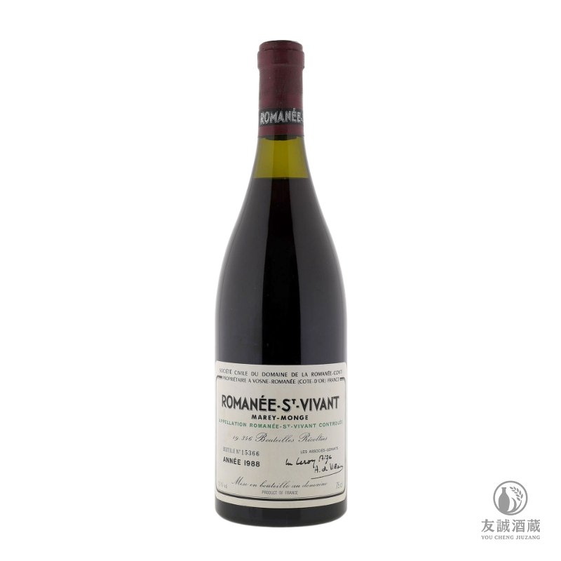 1979 Romanee-Saint-Vivant 聖維旺特級園紅葡萄酒 友誠酒藏