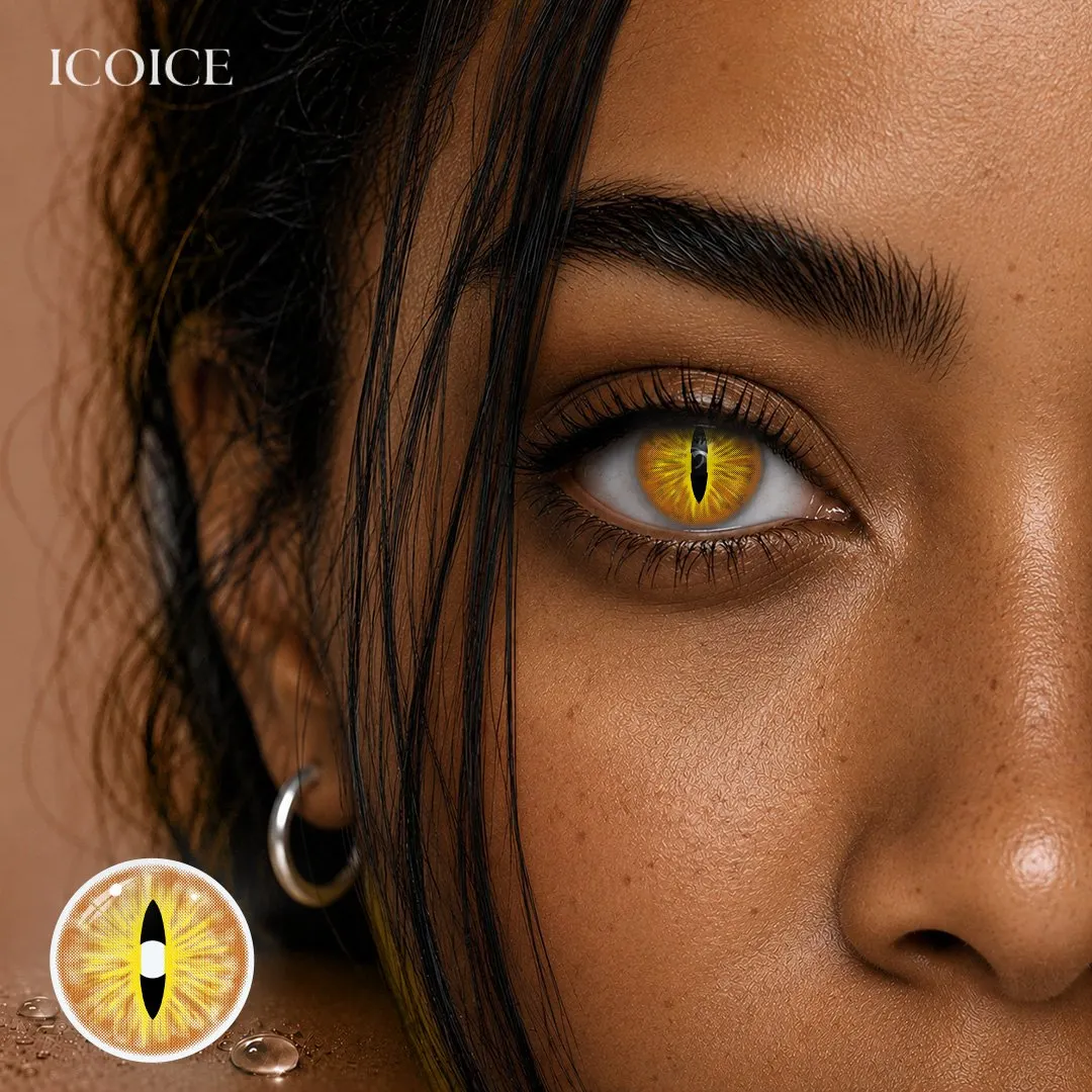 ICOICE Soul Yellow Cat Eye | 1 Year
