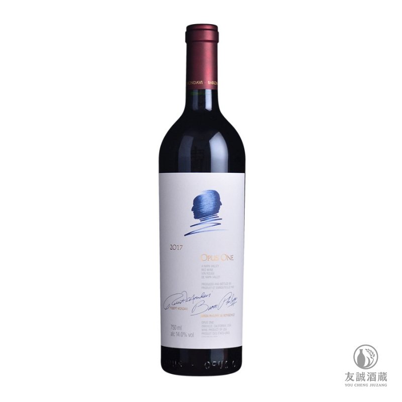 2017年作品一號Opus One 紅葡萄酒 友誠酒藏