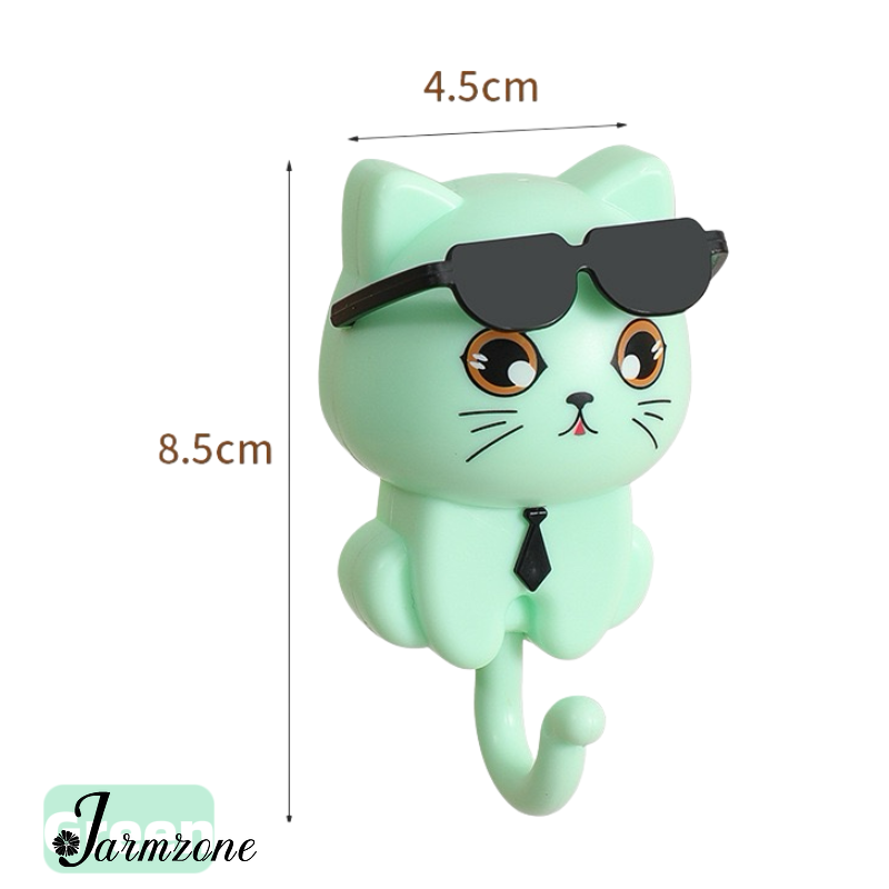 Sunglasses Cat Key Hook (4PCS)