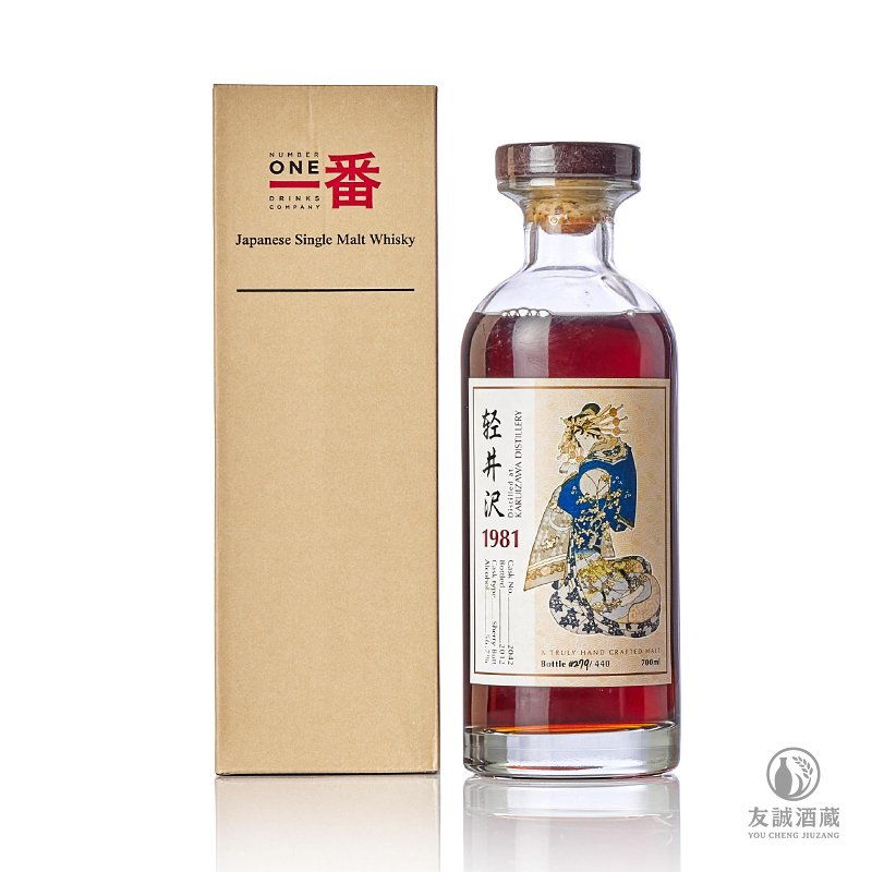 Karuizawa輕井澤藝妓系列1981-#2042威士忌 友誠酒藏