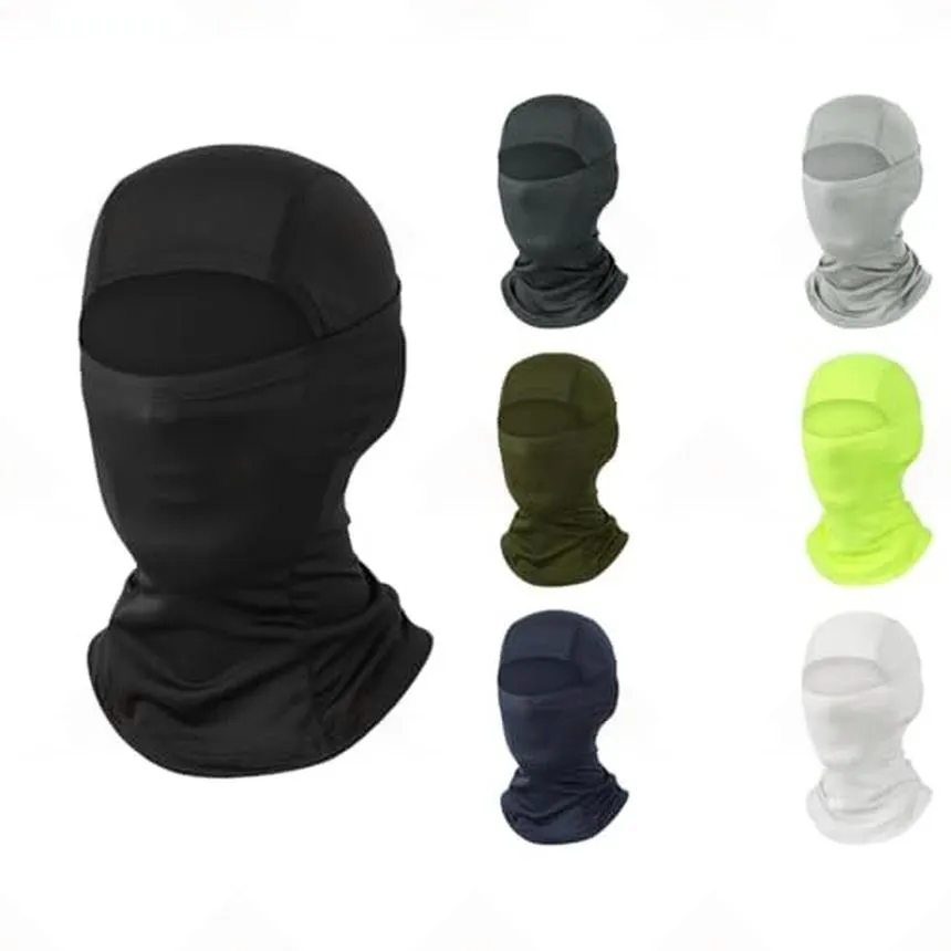 Home Prefer Balaclava Face Mask Men Summer Cooling Sun Protection Cycling Motorcycle Helmet Liner Fishing Running Hood Covers