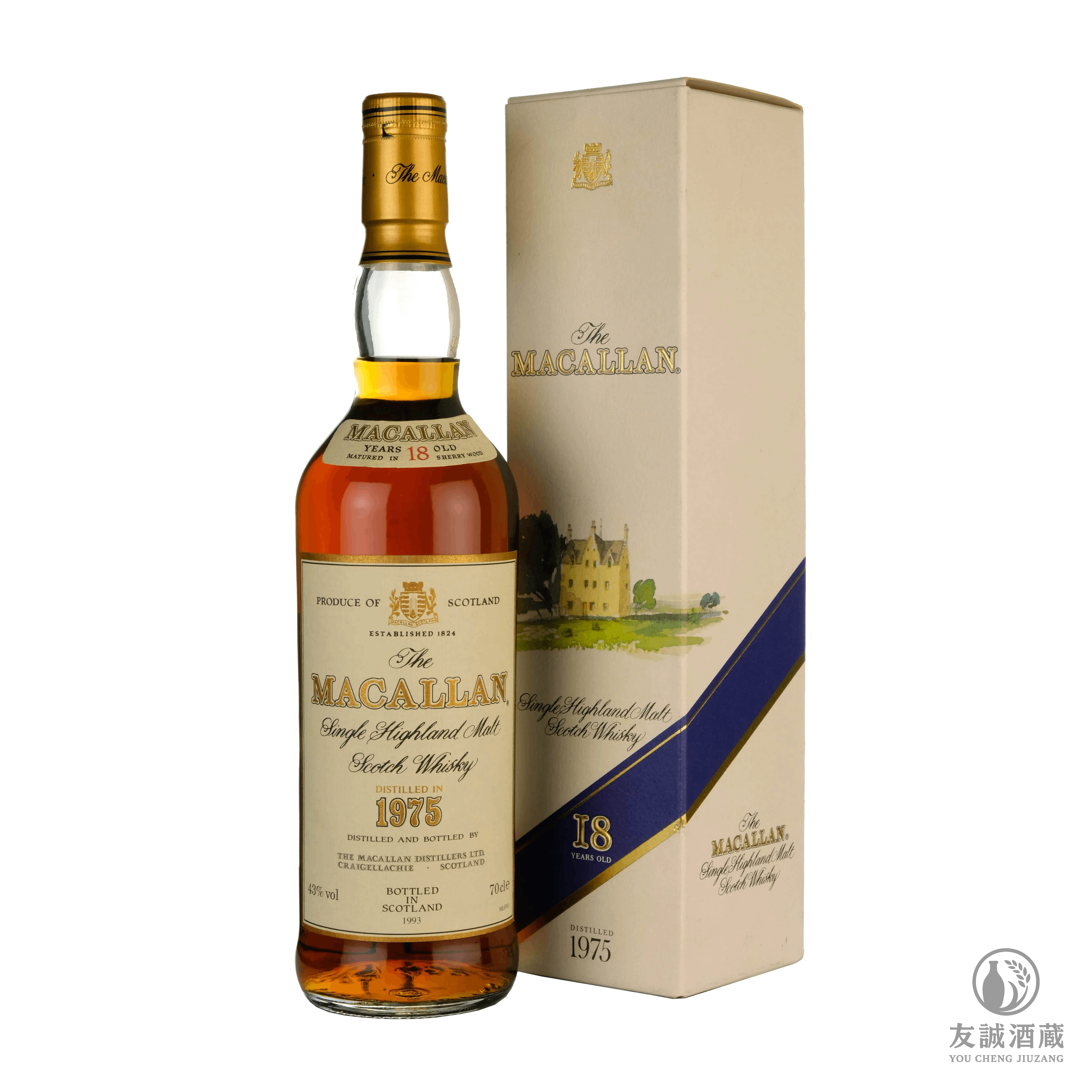 麥卡倫Macallan 1975 Special Selection 18 友誠酒藏