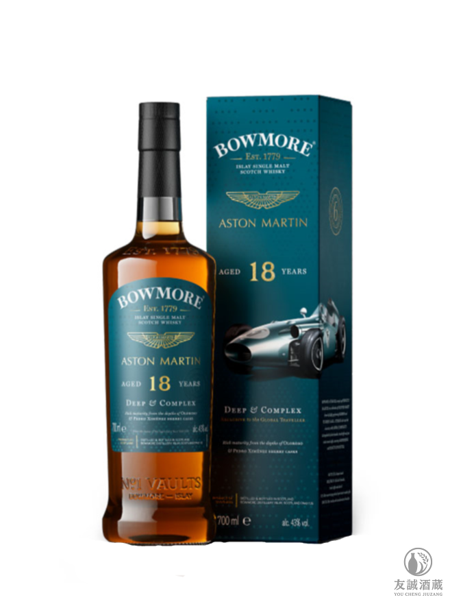 波摩奧斯頓·馬丁Bowmore Aston Martin 18年第二版 友誠酒藏